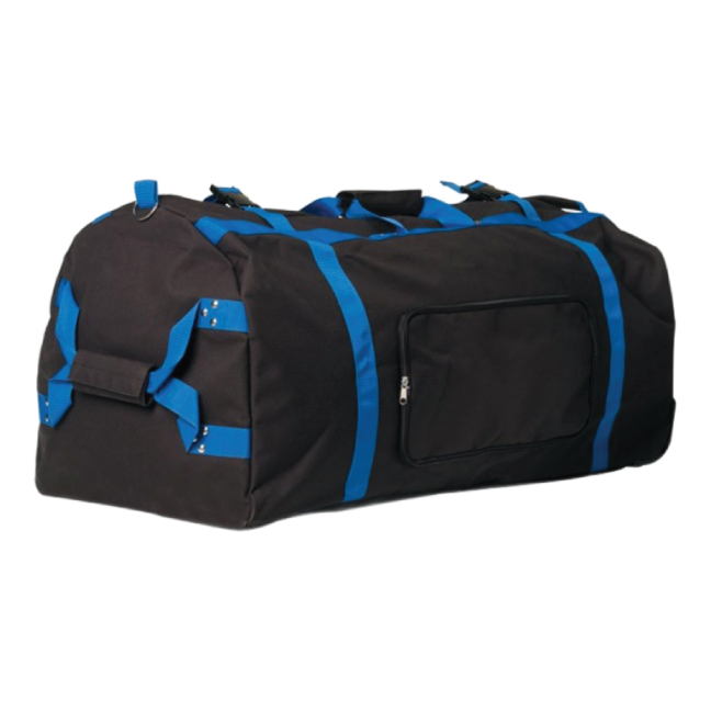 Blue Wheeled Bag 