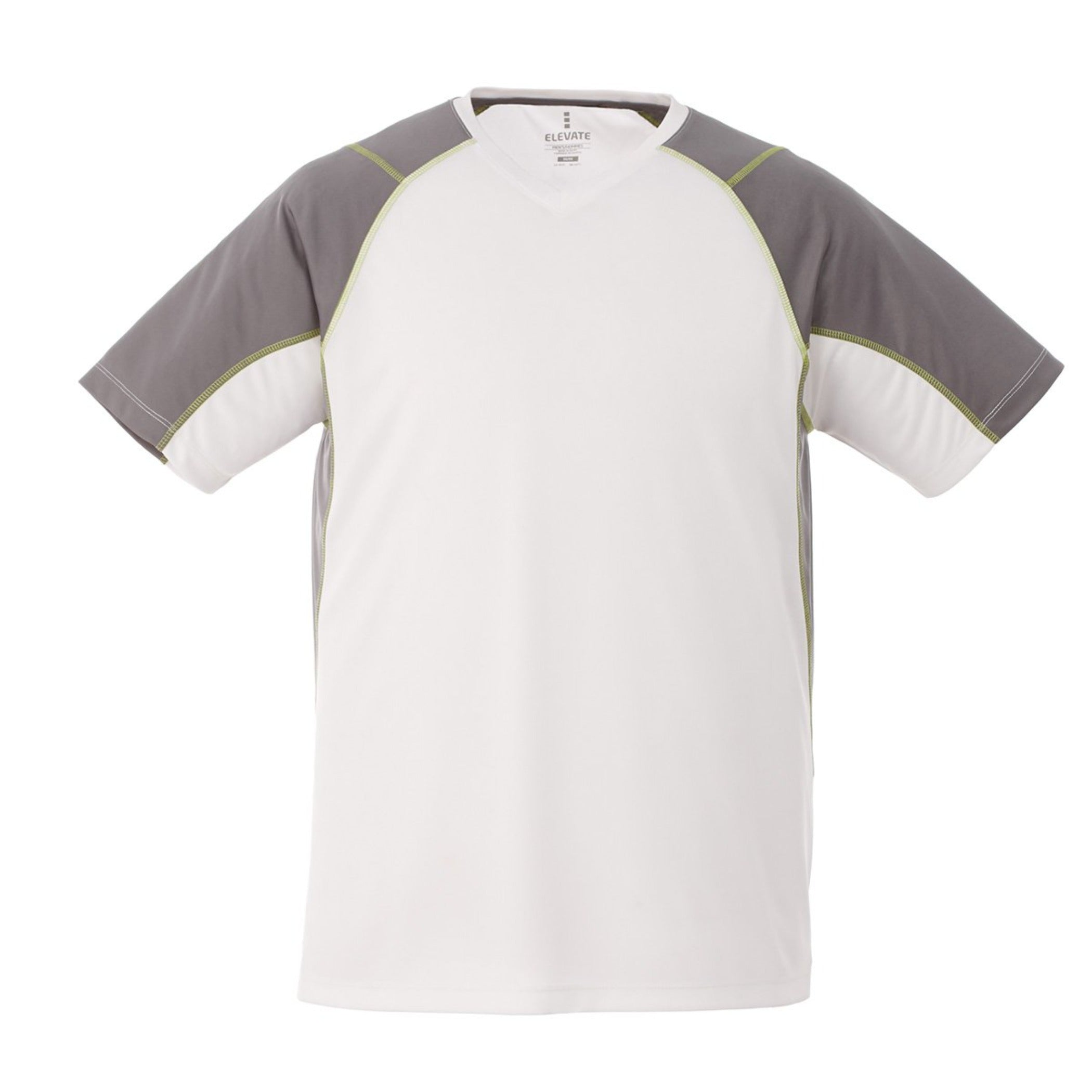 Grey White Athletic T-Shirt