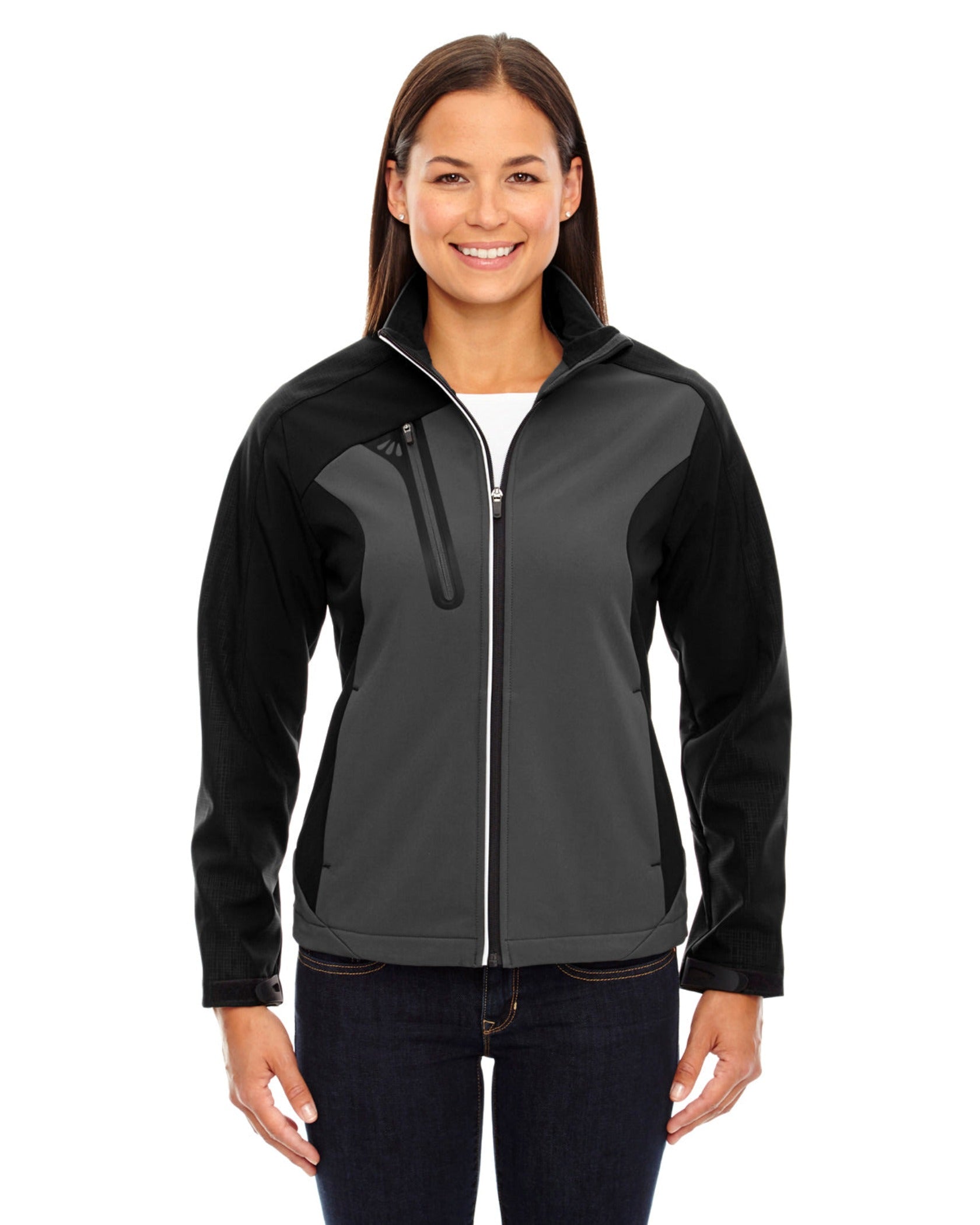 Black shell jacket women's hotsell