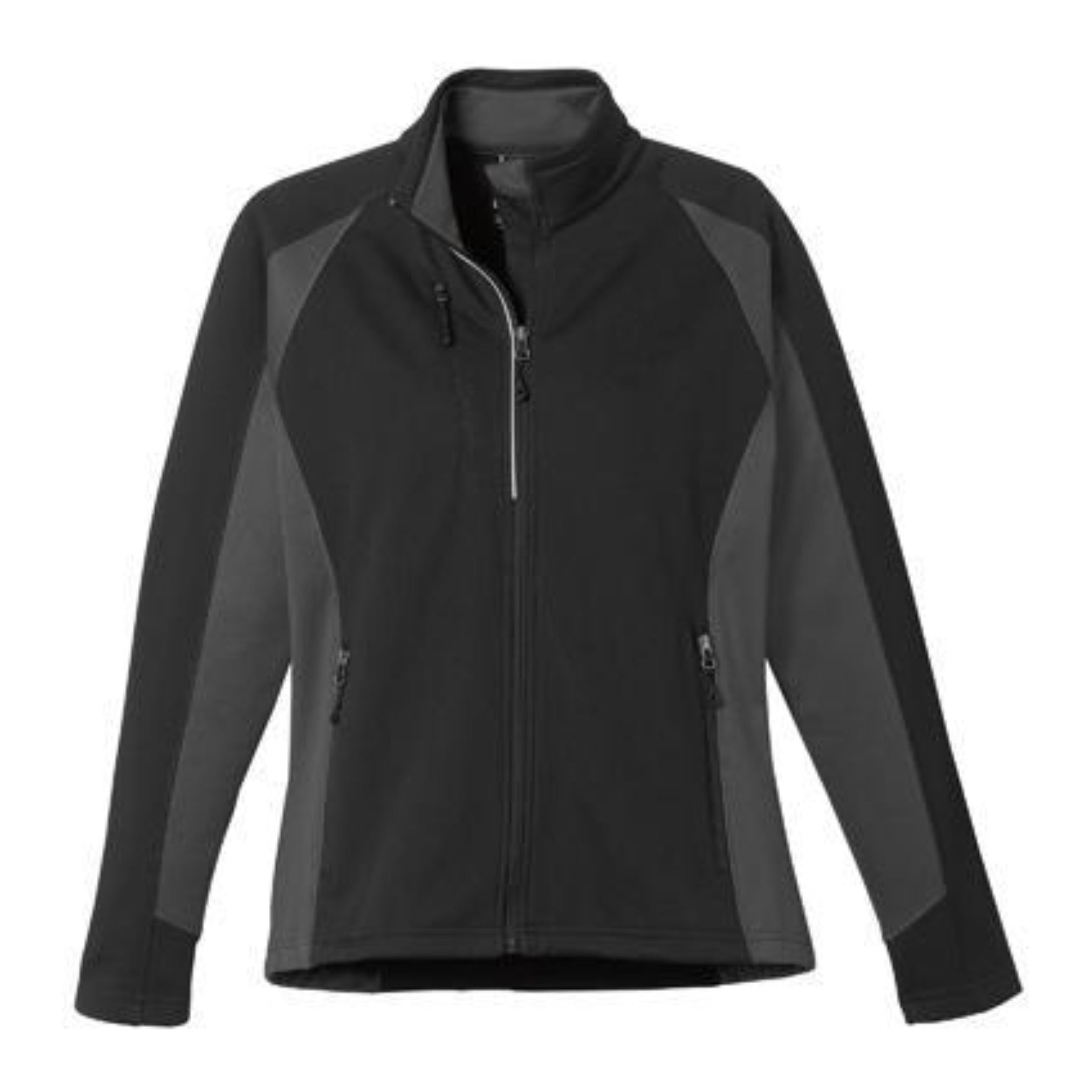 2 tone black grey jacket